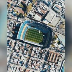 La Bombonera como nunca la habías visto: desde las alturas