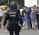 Altercados entre la Policía y aficionados de la Juventus
