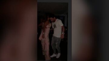 El baile de Nochevieja de Messi con su pareja Antonella