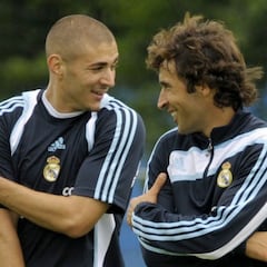 Benzema acorrala a Raúl