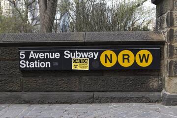 April 8, 2020 - New York, NY USA: Scenes around Central Park in NYC.