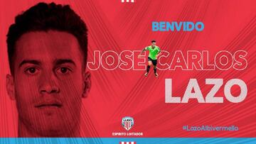 Oficializaci&oacute;n del fichaje de Lazo por parte del CD Lugo.