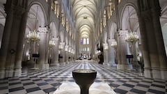 Las primeras fotos del interior de Notre Dame tras el incendio