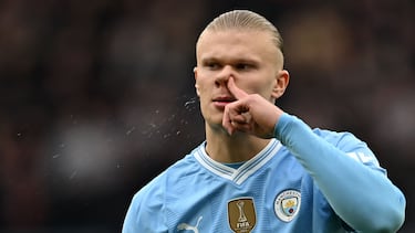 Haaland sufre, el City crece
