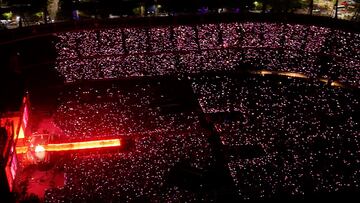 Asistencia y éxito total, en su primera fecha. Un símbolo indiscutible.