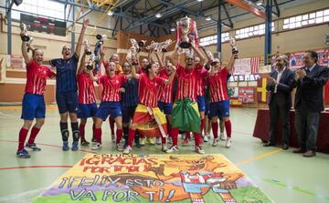 El Futsi celebra el título de la Supercopa.