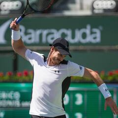 Murray out of Indian Wells as Wawrinka, Gasquet advance