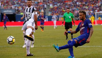 Así fue el partidazo de Neymar contra la Juventus