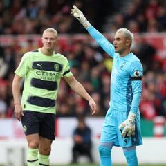 Keylor Navas y los porteros a los que Haaland no les ha marcado en Inglaterra