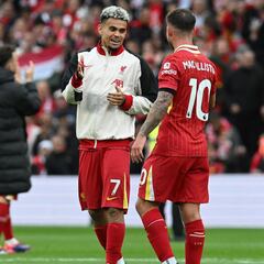 La regla defensiva de Arne Slot para que Luis Díaz sea titular