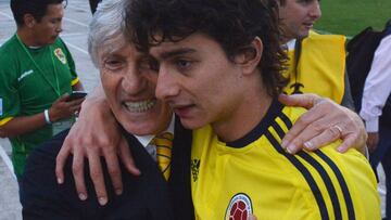 Stefan Medina y José Pékerman