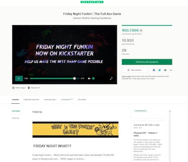 Friday Night Funkin abre su propio kickstarter; metas, versión móvil y más