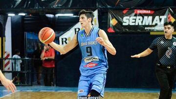 Nicolás Bolmaro la 'perla' del baloncesto argentino jugará en el Barcelons 'B' de Diego Ocampo.