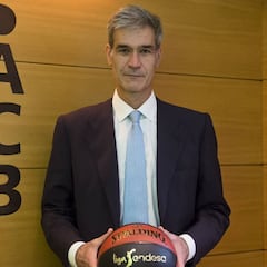 Antonio Martín, presidente de la ACB: "A trabajar de inmediato"