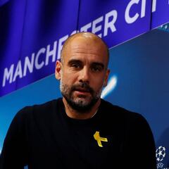 Guardiola volverá a llevar el lazo amarillo en Champions