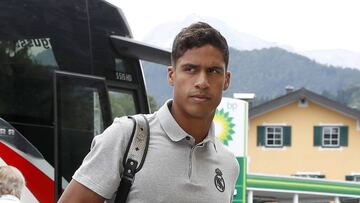 Varane fue operado de urgencia por un problema dental.