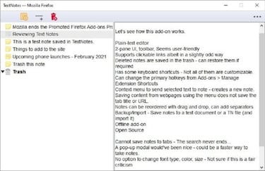 Cómo escribir notas en Firefox y guardarlas en tu PC