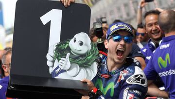 Jorge Lorenzo se lleva la victoria del GP de Francia en 2015.