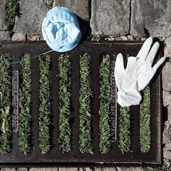 Guantes y mascarillas tirados por la calle: ¿pueden contagiar?