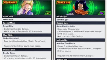 Dragon Ball Legends: A17 y A18 irrumpen con nuevos Sparking