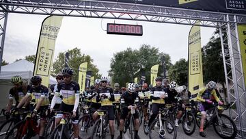 Carlos Sastre lidera a 700 ciclistas en L’Étape Madrid