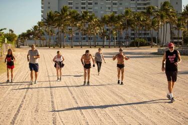 Who is Robert Kraft, the only man allowed to run at Miami Beach?