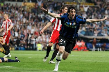 Diego Milito: "El Madrid se interes por m en dos ocasiones"