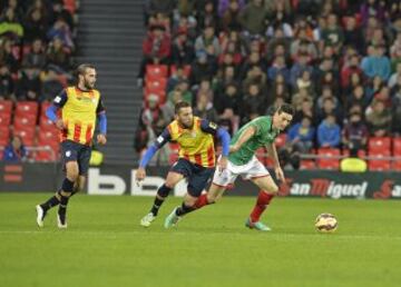 Jordi Alba y Aduriz. 