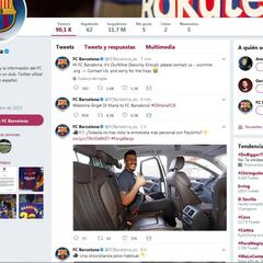 ‘Hackean’ las redes del Barça y anuncian la llegada de Di María
