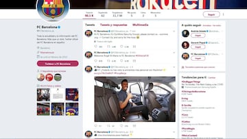 ‘Hackean’ las redes del Barça y anuncian la llegada de Di María