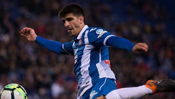 Gerard Moreno con el Espanyol.