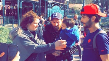 Messi en Disneyland París