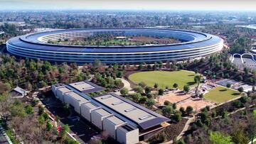 Así luce el Apple Park a principios de 2018