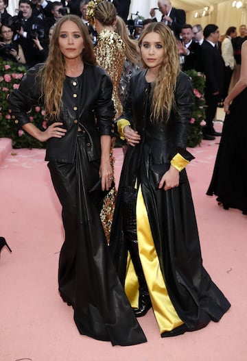 Las actrices Mary Kate y Ashley Olsen.