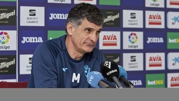 Mendilibar: "No nos podemos dormir, aunque el empate sería bueno"