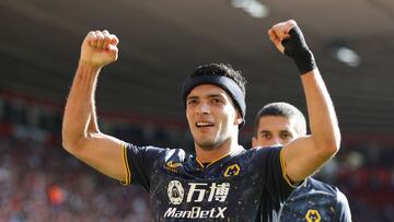 Ra&uacute;l Alonso Jim&eacute;nez festea un gol con el Wolverhampton