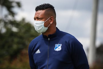 Así fue la primera práctica de campo de Millonarios. Fredy Guarín, Harrison Mojica, Daniel Ruiz y Jader Valencia fueron los protagonistas