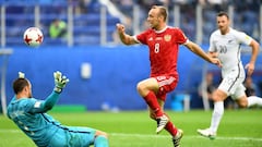 Russia 2 - 0 New Zealand, Confederations Cup: As it happened, goals, match report