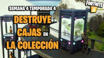 Desaf&iacute;o de Fortnite: &iquest;d&oacute;nde est&aacute;n La Colecci&oacute;n y las cajas de coleccionista en la Temporada 4?