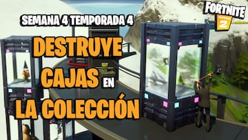 Desafío de Fortnite: ¿dónde están La Colección y las cajas de coleccionista en la Temporada 4?