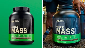 Proteína Optimum Nutrition Serious Mass.