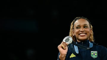 Andrade, 25, has recovered from no fewer than three ACL tears to write her name into Brazil’s sporting history books.