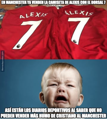 Los memes que se burlan de la 'teleserie' de Alexis con el United