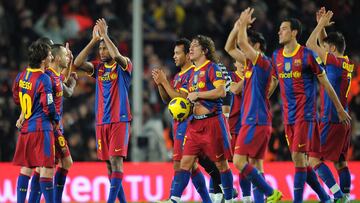 5-0 del Barça al Madrid.