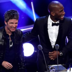 El palo de Noel Gallagher a los jugadores del Manchester United en los The Best 2018