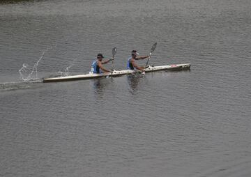 El leonés José Julián Becerro y el asturiano Miguel Fernández Castañón fueron quienes se alcanzaron la victoria en el Descenso del Sella número 83. 