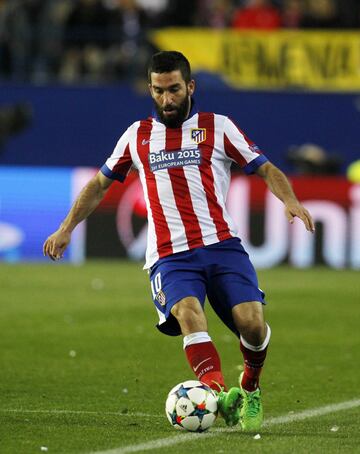 Arda Turan jugó con el Atlético de Madrid desde 2011 a 2015