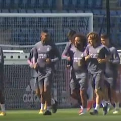 El Madrid vuelve al trabajo tras el polémico triunfo ante el Betis