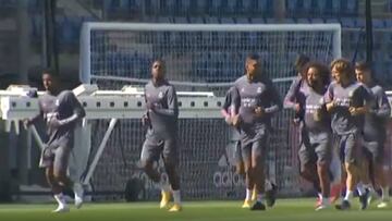 El Madrid vuelve al trabajo tras el polémico triunfo ante el Betis