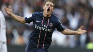 El delantero del PSG se ha estancado desde su llegada al club parisino.